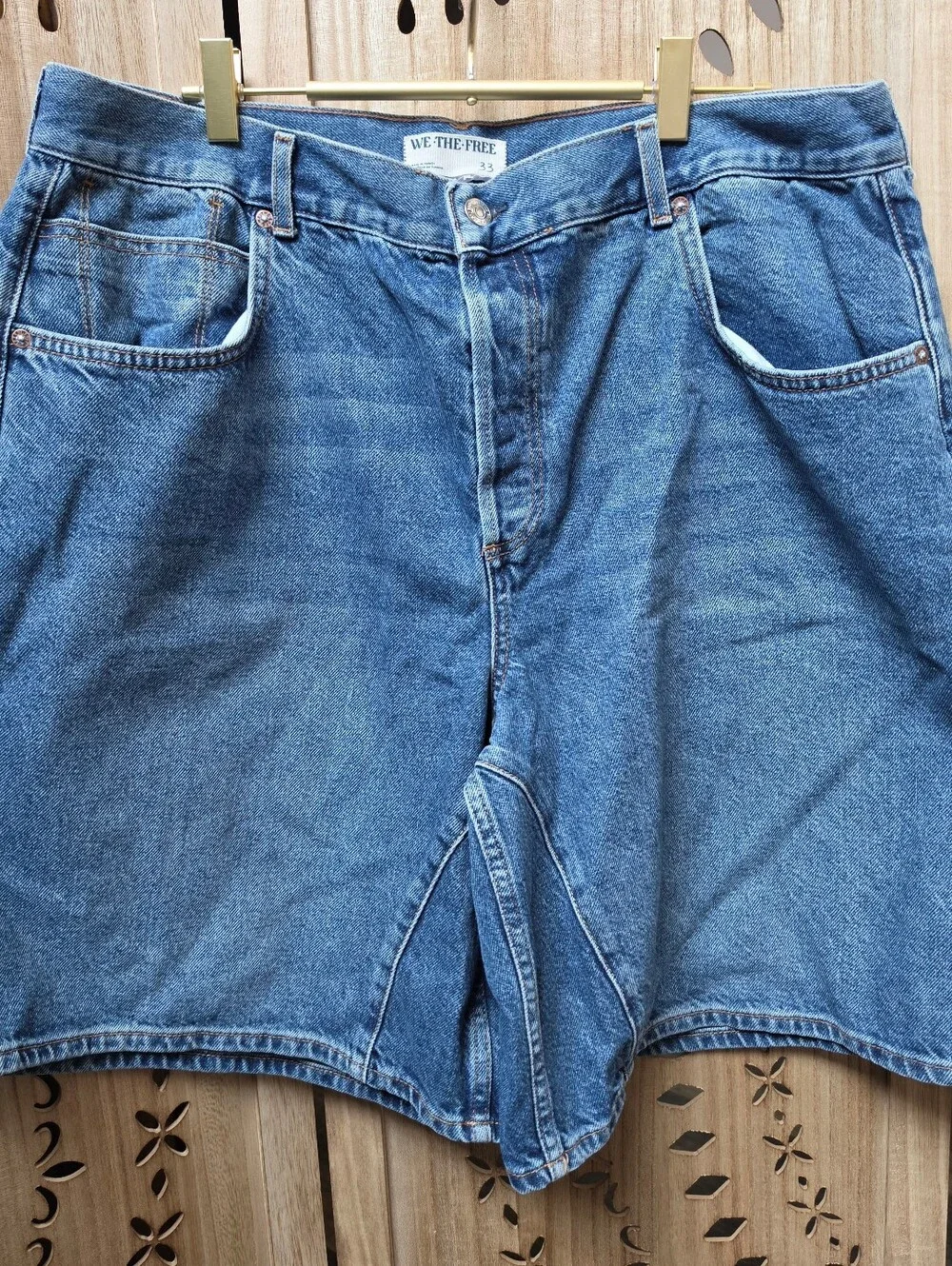 NWOT We The Free Curvy Pasadena Mid Rise Long Short